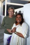ibiza 23 juni 2017
Opening restarant club Xaxa van EWesley Sneijder en zijn vrouw Yolanthe Sneijder Cabau op eht strand van Cala Tarida. Patty Brard met man Antoine