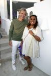 ibiza 23 juni 2017
Opening restarant club Xaxa van EWesley Sneijder en zijn vrouw Yolanthe Sneijder Cabau op eht strand van Cala Tarida. Patty Brard met man Antoine