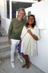 ibiza 23 juni 2017
Opening restarant club Xaxa van EWesley Sneijder en zijn vrouw Yolanthe Sneijder Cabau op eht strand van Cala Tarida. Patty Brard met man Antoine