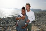 ibiza 24 juni 2017
Patty Brard met haar man Antoine de Vijver op ibiza