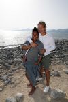 ibiza 24 juni 2017
Patty Brard met haar man Antoine de Vijver op ibiza