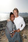 ibiza 24 juni 2017
Patty Brard met haar man Antoine de Vijver op ibiza