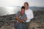 ibiza 24 juni 2017
Patty Brard met haar man Antoine de Vijver op ibiza