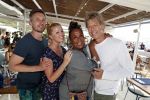 ibiza 24 juni 2017
Patty Brard met haar man Antoine de Vijver op ibiza
