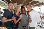ibiza 24 juni 2017
Patty Brard met haar man Antoine de Vijver op ibiza