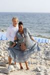 ibiza 24 juni 2017
Patty Brard met haar man Antoine de Vijver op ibiza