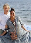 ibiza 24 juni 2017
Patty Brard met haar man Antoine de Vijver op ibiza