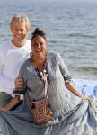 ibiza 24 juni 2017
Patty Brard met haar man Antoine de Vijver op ibiza