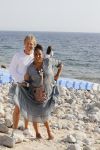 ibiza 24 juni 2017
Patty Brard met haar man Antoine de Vijver op ibiza