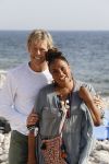 ibiza 24 juni 2017
Patty Brard met haar man Antoine de Vijver op ibiza