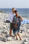 ibiza 24 juni 2017
Patty Brard met haar man Antoine de Vijver op ibiza