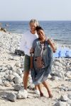 ibiza 24 juni 2017
Patty Brard met haar man Antoine de Vijver op ibiza