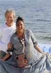 ibiza 24 juni 2017
Patty Brard met haar man Antoine de Vijver op ibiza