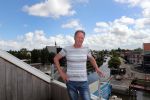Harlingen, 25 Juni 2017
Piet Paulusma zijn huis en met zijn dochters en in aktie