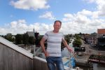 Harlingen, 25 Juni 2017
Piet Paulusma zijn huis en met zijn dochters en in aktie
