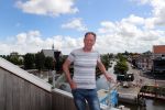 Harlingen, 25 Juni 2017
Piet Paulusma zijn huis en met zijn dochters en in aktie