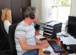 Harlingen, 25 Juni 2017
Piet Paulusma zijn huis en met zijn dochters en in aktie