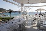ibiza 23 juni 2017
Opening restarant club Xaxa van EWesley Sneijder en zijn vrouw Yolanthe Sneijder Cabau op eht strand van Cala Tarida.