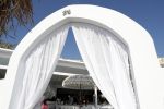 ibiza 23 juni 2017
Opening restarant club Xaxa van EWesley Sneijder en zijn vrouw Yolanthe Sneijder Cabau op eht strand van Cala Tarida.
