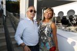 ibiza 23 juni 2017
Opening restarant club Xaxa van EWesley Sneijder en zijn vrouw Yolanthe Sneijder Cabau op eht strand van Cala Tarida. Rebecca Cabau v Kasbergen