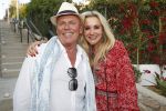 ibiza 23 juni 2017
Opening restarant club Xaxa van EWesley Sneijder en zijn vrouw Yolanthe Sneijder Cabau op eht strand van Cala Tarida. Sonja Bakker en haar man Jan Reus