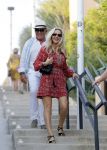 ibiza 23 juni 2017
Opening restarant club Xaxa van EWesley Sneijder en zijn vrouw Yolanthe Sneijder Cabau op eht strand van Cala Tarida. Sonja Bakker en haar man Jan Reus