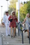 ibiza 23 juni 2017
Opening restarant club Xaxa van EWesley Sneijder en zijn vrouw Yolanthe Sneijder Cabau op eht strand van Cala Tarida. Sonja Bakker en haar man Jan Reus