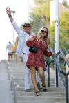 ibiza 23 juni 2017
Opening restarant club Xaxa van EWesley Sneijder en zijn vrouw Yolanthe Sneijder Cabau op eht strand van Cala Tarida. Sonja Bakker en haar man Jan Reus