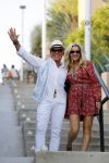 ibiza 23 juni 2017
Opening restarant club Xaxa van EWesley Sneijder en zijn vrouw Yolanthe Sneijder Cabau op eht strand van Cala Tarida. Sonja Bakker en haar man Jan Reus