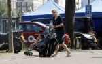 Amsterdam 19 juli 2017
Aupair Trijntje Oosterhuis met haar dochter