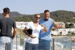 ibiza 23 juni 2017
Opening restarant club Xaxa van Wesley Sneijder en zijn vrouw Yolanthe Sneijder Cabau op eht strand van Cala Tarida. Wesley met zijn compagnon Will v d Kaaij