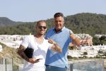 ibiza 23 juni 2017
Opening restarant club Xaxa van Wesley Sneijder en zijn vrouw Yolanthe Sneijder Cabau op eht strand van Cala Tarida. Wesley met zijn compagnon Will v d Kaaij