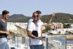 ibiza 23 juni 2017
Opening restarant club Xaxa van EWesley Sneijder en zijn vrouw Yolanthe Sneijder Cabau op eht strand van Cala Tarida.