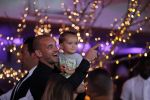 ibiza 23 juni 2017
Opening restarant club Xaxa van EWesley Sneijder en zijn vrouw Yolanthe Sneijder Cabau op eht strand van Cala Tarida.