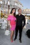 ibiza 23 juni 2017
Opening restarant club Xaxa van EWesley Sneijder en zijn vrouw Yolanthe Sneijder Cabau op eht strand van Cala Tarida.
