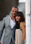 ibiza 23 juni 2017
Opening restarant club Xaxa van EWesley Sneijder en zijn vrouw Yolanthe Sneijder Cabau op eht strand van Cala Tarida.