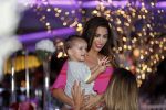 ibiza 23 juni 2017
Opening restarant club Xaxa van EWesley Sneijder en zijn vrouw Yolanthe Sneijder Cabau op eht strand van Cala Tarida.. yolanthe met zoon Xess Xava