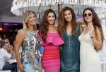 ibiza 23 juni 2017
Opening restarant club Xaxa van EWesley Sneijder en zijn vrouw Yolanthe Sneijder Cabau op eht strand van Cala Tarida.