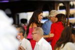 ibiza 23 juni 2017
Opening restarant club Xaxa van EWesley Sneijder en zijn vrouw Yolanthe Sneijder Cabau op eht strand van Cala Tarida.