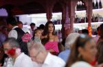 ibiza 23 juni 2017
Opening restarant club Xaxa van EWesley Sneijder en zijn vrouw Yolanthe Sneijder Cabau op eht strand van Cala Tarida.