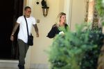 Marbella 26 juli 2018
Andre Hazes en zijn vriendin Monique en zoontje Dre vieren vakantie met Monique haar ouders in een villa van vrienden