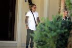 Marbella 26 juli 2018
Andre Hazes en zijn vriendin Monique en zoontje Dre vieren vakantie met Monique haar ouders in een villa van vrienden