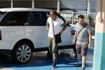 Marbella 26 juli 2018
Andre Hazes en zijn vriendin Monique en zoontje Dre vieren vakantie met Monique haar ouders in een villa van vrienden