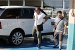 Marbella 26 juli 2018
Andre Hazes en zijn vriendin Monique en zoontje Dre vieren vakantie met Monique haar ouders in een villa van vrienden