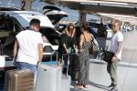 Marbella 26 juli 2018
Andre Hazes en zijn vriendin Monique en zoontje Dre vieren vakantie met Monique haar ouders in een villa van vrienden
