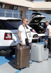 Marbella 26 juli 2018
Andre Hazes en zijn vriendin Monique en zoontje Dre vieren vakantie met Monique haar ouders in een villa van vrienden