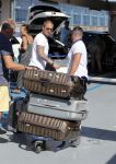 Marbella 26 juli 2018
Andre Hazes en zijn vriendin Monique en zoontje Dre vieren vakantie met Monique haar ouders in een villa van vrienden