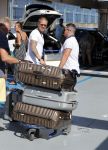 Marbella 26 juli 2018
Andre Hazes en zijn vriendin Monique en zoontje Dre vieren vakantie met Monique haar ouders in een villa van vrienden