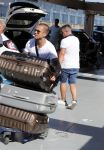 Marbella 26 juli 2018
Andre Hazes en zijn vriendin Monique en zoontje Dre vieren vakantie met Monique haar ouders in een villa van vrienden