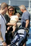 Marbella 26 juli 2018
Andre Hazes en zijn vriendin Monique en zoontje Dre vieren vakantie met Monique haar ouders in een villa van vrienden